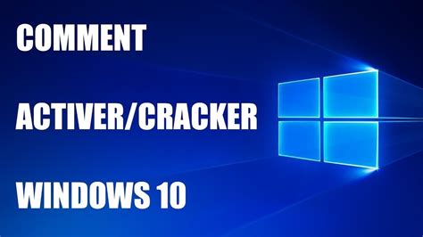 Activer windows 10 avec cmd